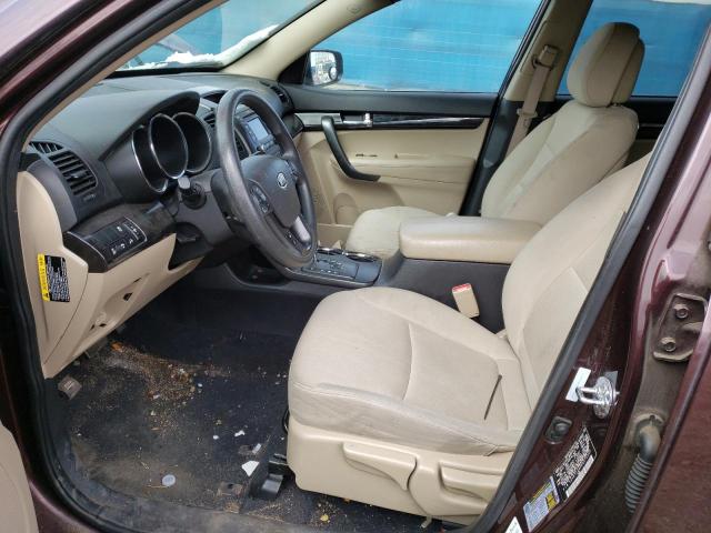 5XYKTCA62DG375540 KIA SORENTO LX