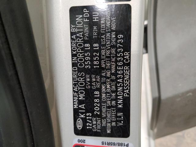 KNADN5A36E6353739 KIA RIO EX