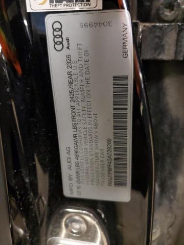 2016 AUDI A3 E-TRON - WAUTPBFF4GA028269