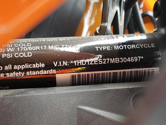 2021 HARLEY-DAVIDSON RA1250 S - 1HD1ZES27MB304697