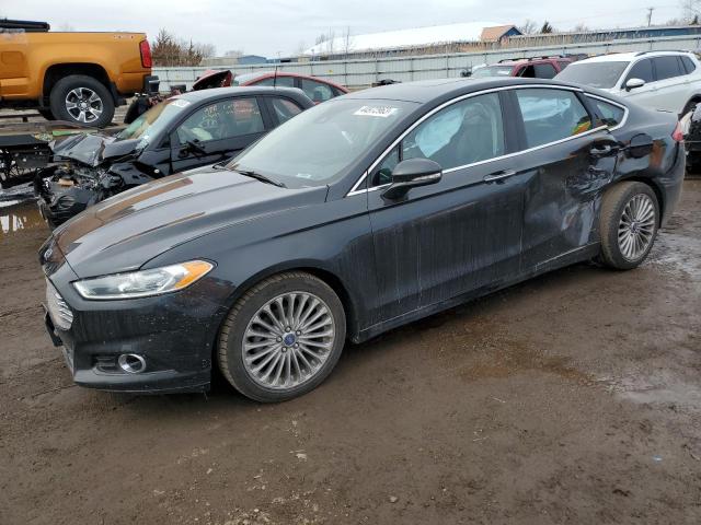 Salvage cars for sale at Columbia Station, OH auction: 2013 Ford Fusion Titanium