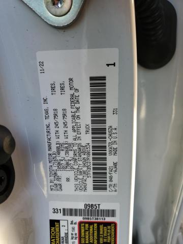 5TFKB5CD7PX001534 Toyota Tundra Double Cab Sr