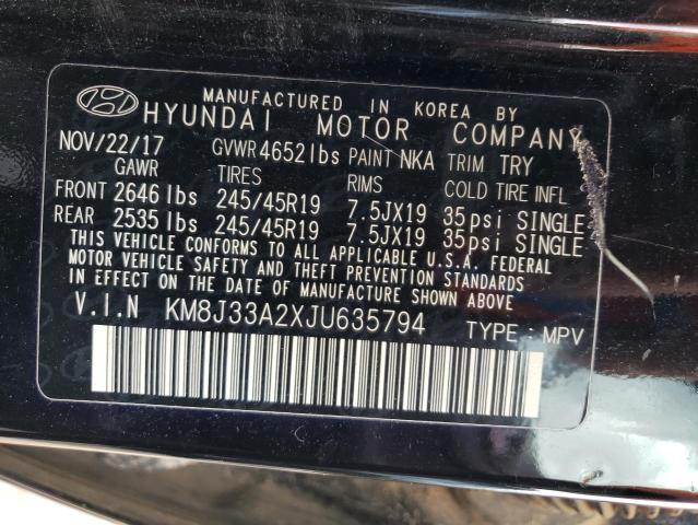 2018 HYUNDAI TUCSON VAL - KM8J33A2XJU635794