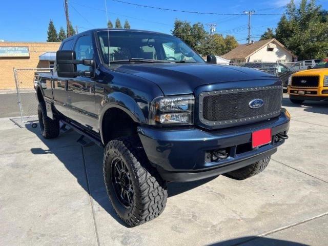 Ford F350 salvage cars for sale: 2002 Ford F350 SRW Super Duty