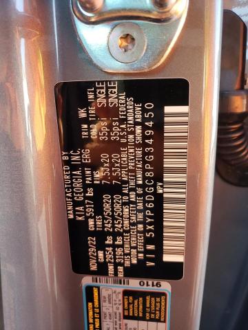 5XYP6DGC8PG349450 KIA Telluride S