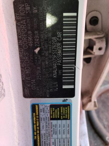 2015 KIA CADENZA PR - KNALN4D75F5176208