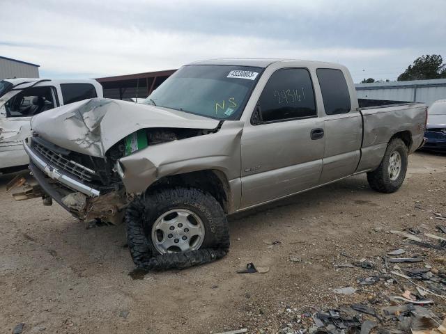 Salvage cars for sale from Copart Florence, MS: 2002 Chevrolet Silverado K1500