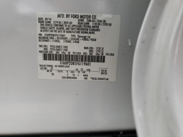 2015 FORD TAURUS SE - 1FAHP2D85FG119601