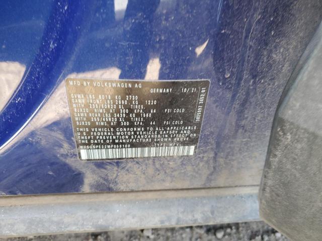 2021 VOLKSWAGEN ID.4 PRO S - WVGUNPE22MP059100