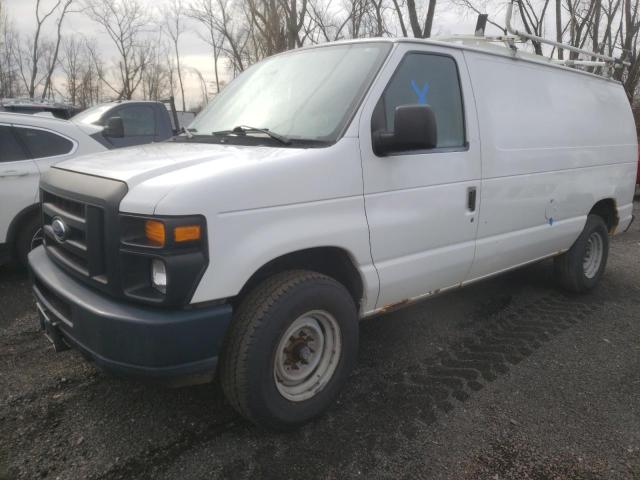 Salvage trucks for sale at New Britain, CT auction: 2009 Ford Econoline E250 Van