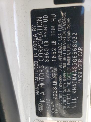 KNADM4A35G6668032 KIA RIO LX