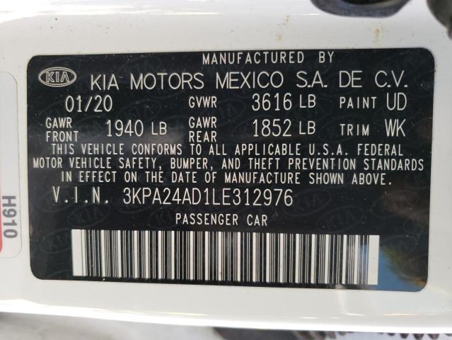 3KPA24AD1LE312976 KIA RIO LX