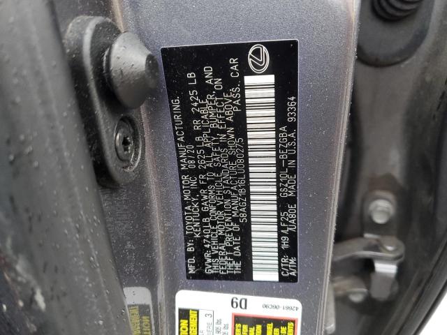 2020 LEXUS ES 350 F-S - 58AGZ1B16LU080275