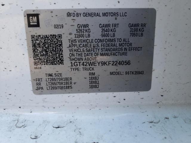 1GT42WEY9KF224056 GMC Sierra K3500 Denali