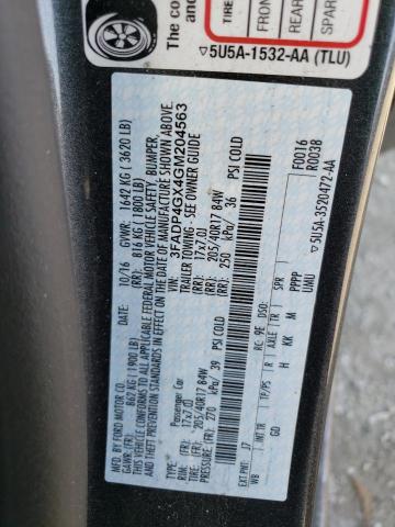 2016 FORD FIESTA ST - 3FADP4GX4GM204563