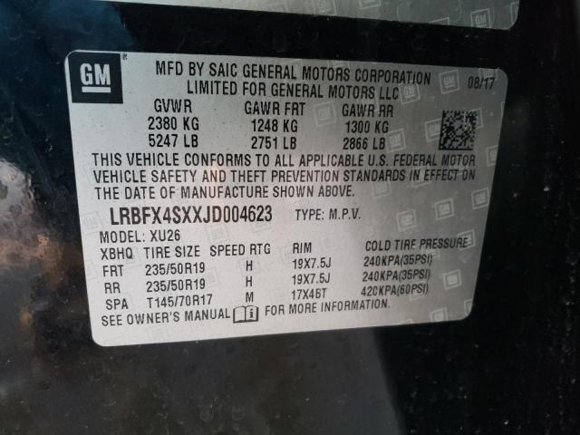 2018 BUICK ENVISION P - LRBFX4SXXJD004623