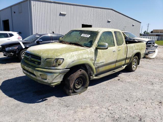 Salvage cars for sale from Copart Jacksonville, FL: 2000 Toyota Tundra Access Cab