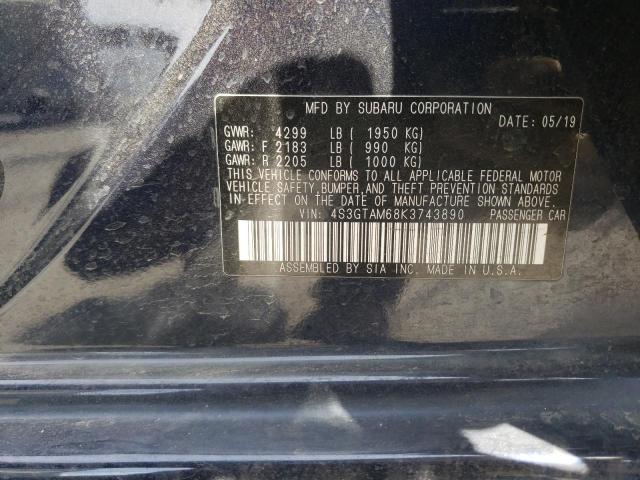 4S3GTAM68K3743890 Subaru Impreza Sport