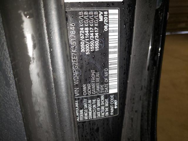 2019 MERCEDES-BENZ METRIS - WD4PG2EE7K3517846