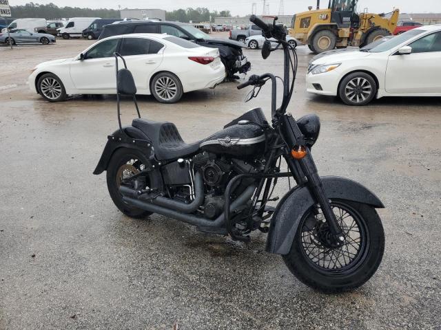 Salvage cars for sale from Copart Houston, TX: 2003 Harley-Davidson Flstci