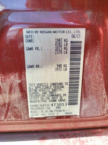 1N4BL3AP1FC473013 Nissan Altima 3.5s