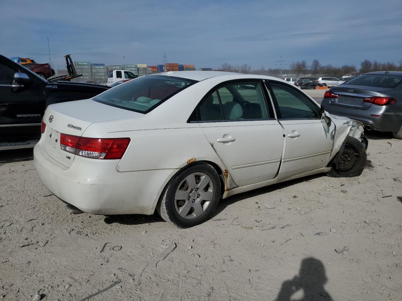 5NPET46F38H304955 2008 Hyundai Sonata Gls