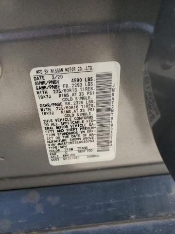 JN8AT2MT6LW040763 Nissan ROGUE S