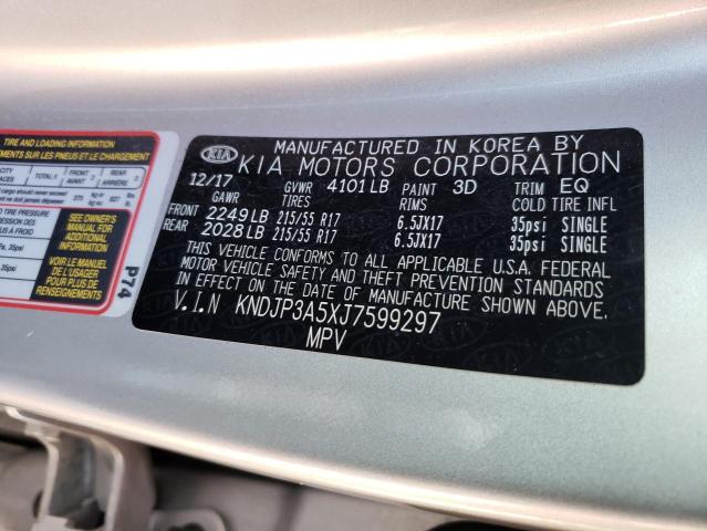 KNDJP3A5XJ7599297 KIA SOUL +