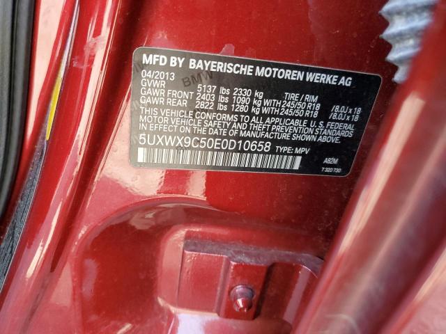 5UXWX9C50E0D10658 BMW X3 Xdrive28i