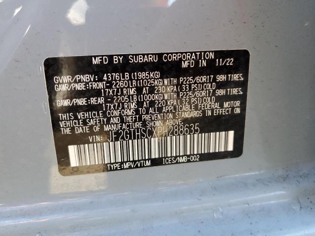 JF2GTHSCXPH288635 Subaru Crosstrek Sport