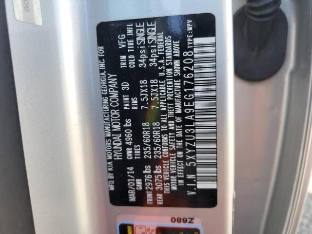 5XYZU3LA9EG176208 Hyundai SANTA FE SPORT