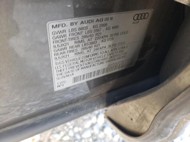 2017 AUDI Q7 PRESTIG - WA1VAAF78HD028317