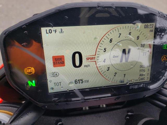 2022 DUCATI HYPERMOTAR - ZDMBAJDT4NB008747