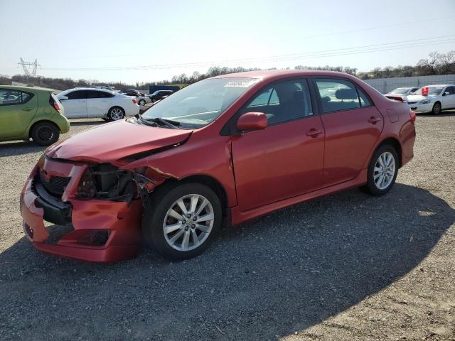 Salvage cars for sale from Copart Anderson, CA: 2010 Toyota Corolla Base