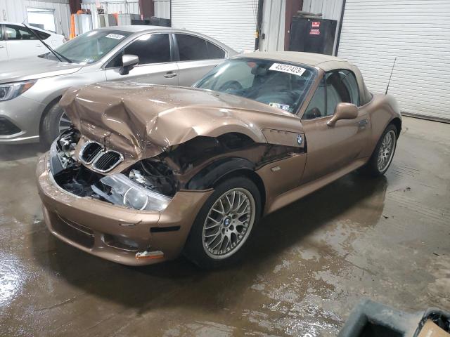 BMW Z3 salvage cars for sale: 2001 BMW Z3 3.0