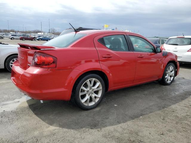  DODGE AVENGER 2013 Красный