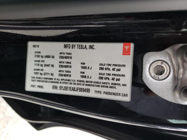 5YJ3E1EA8JF089499 Tesla MODEL 3