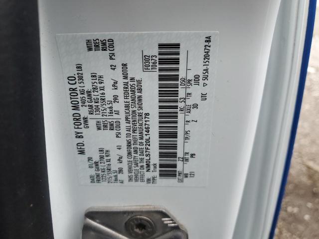 2020 FORD TRANSIT CO - NM0LS7F20L1467178