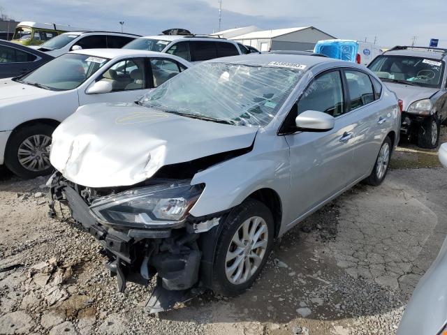 Salvage cars for sale from Copart Lexington, KY: 2019 Nissan Sentra S