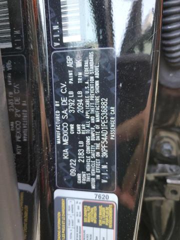 2023 KIA FORTE GT L - 3KPF54AD1PE536882