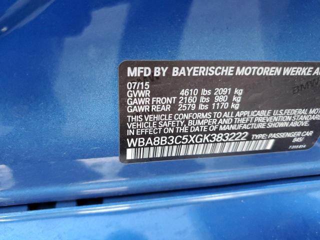 2016 BMW 340 I - WBA8B3C5XGK383222