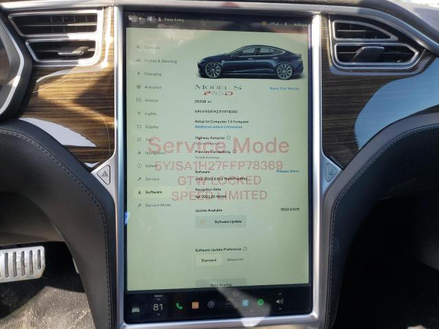 5YJSA1H27FFP78369 Tesla Model S 85d