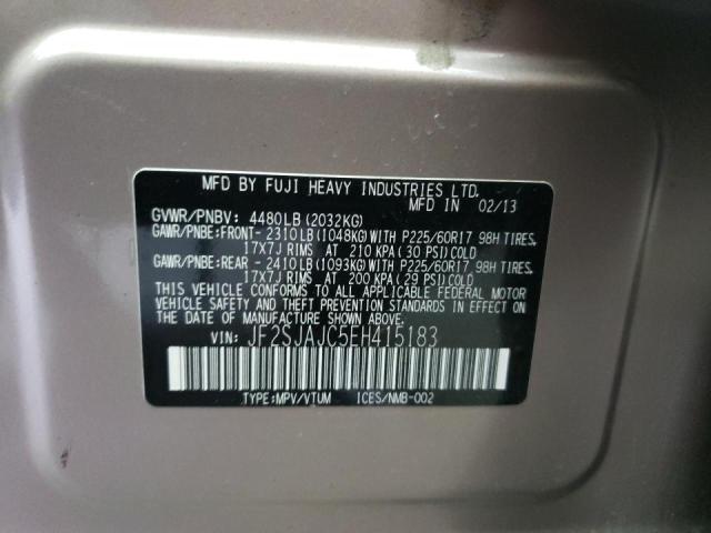 JF2SJAJC5EH415183 Subaru Forester 2.5i Limited