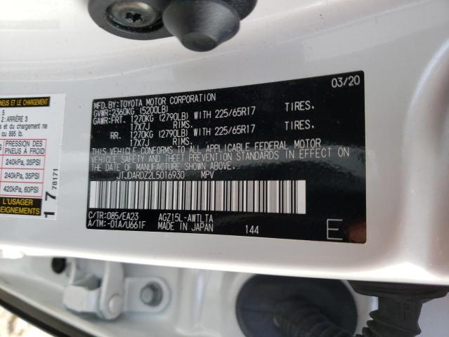 2020 LEXUS NX 300 - JTJDARDZ2L5016930