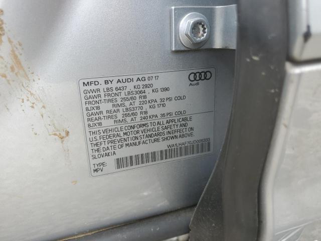 VIN WA1LHAF70JD005333 2018 Audi Q7, Premium Plus no.13