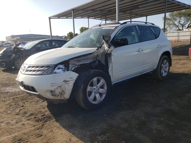 Salvage cars for sale from Copart San Diego, CA: 2007 Nissan Murano SL