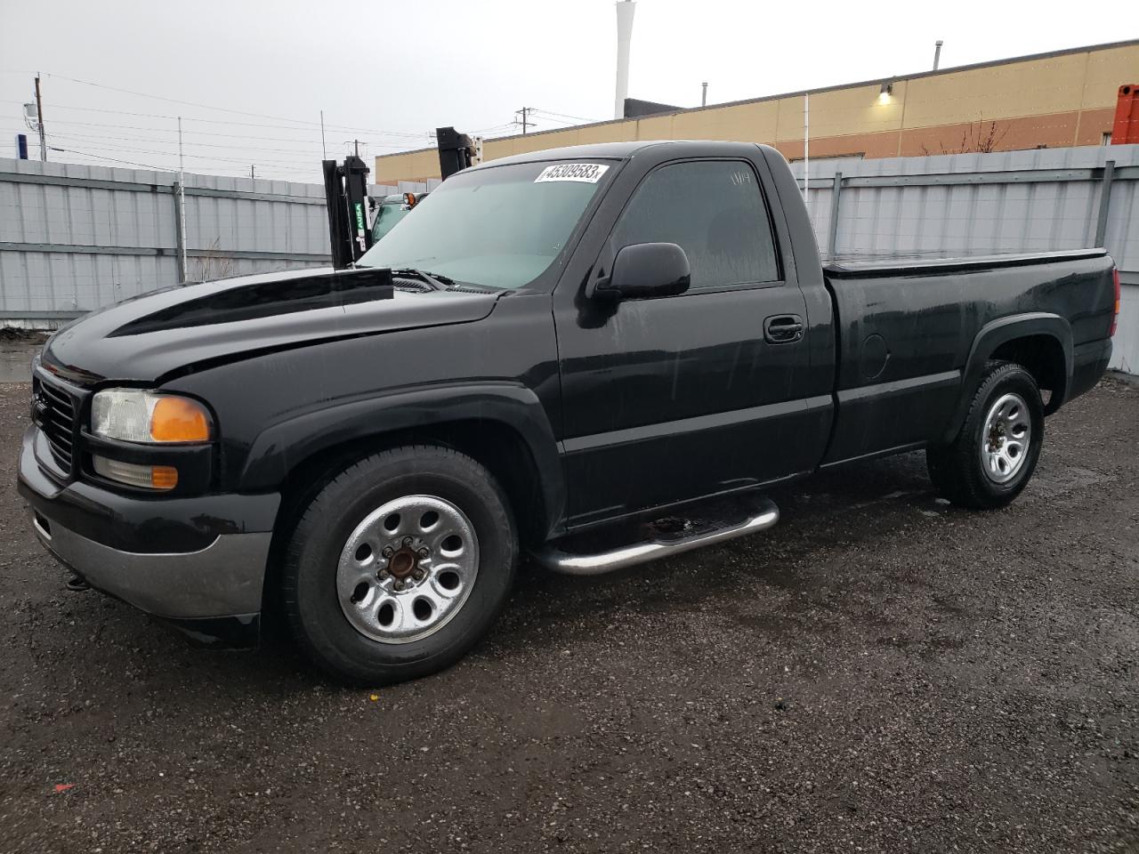 2001 Gmc New Sierra C1500 For Sale On Toronto Vehicle At Copart