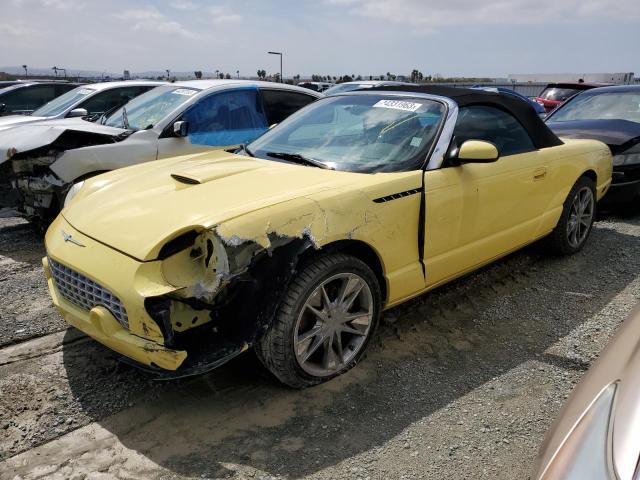Salvage cars for sale from Copart San Diego, CA: 2002 Ford Thunderbird