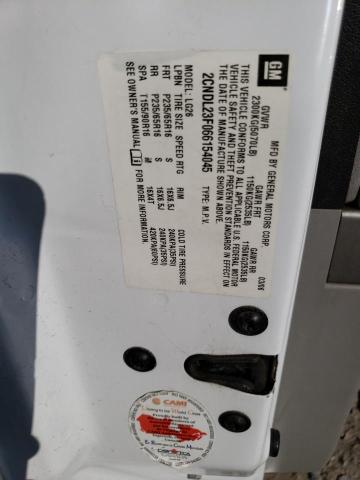 2CNDL23F066154045 2006 Chevrolet Equinox Ls