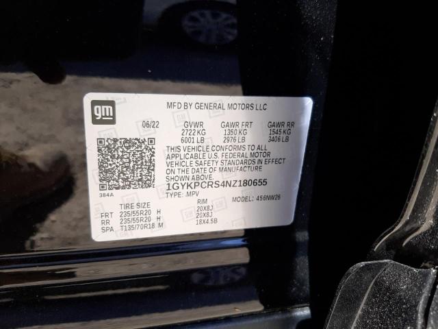 2022 CADILLAC XT6 PREMIU - 1GYKPCRS4NZ180655